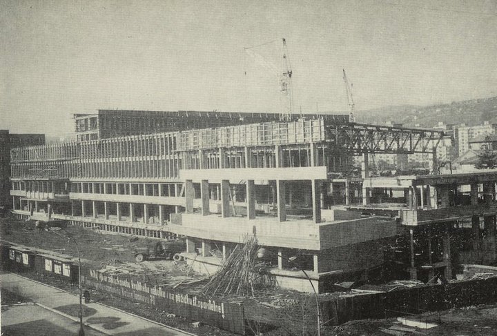 Uplný začiatok výstavby technickej univerzity na Letnej